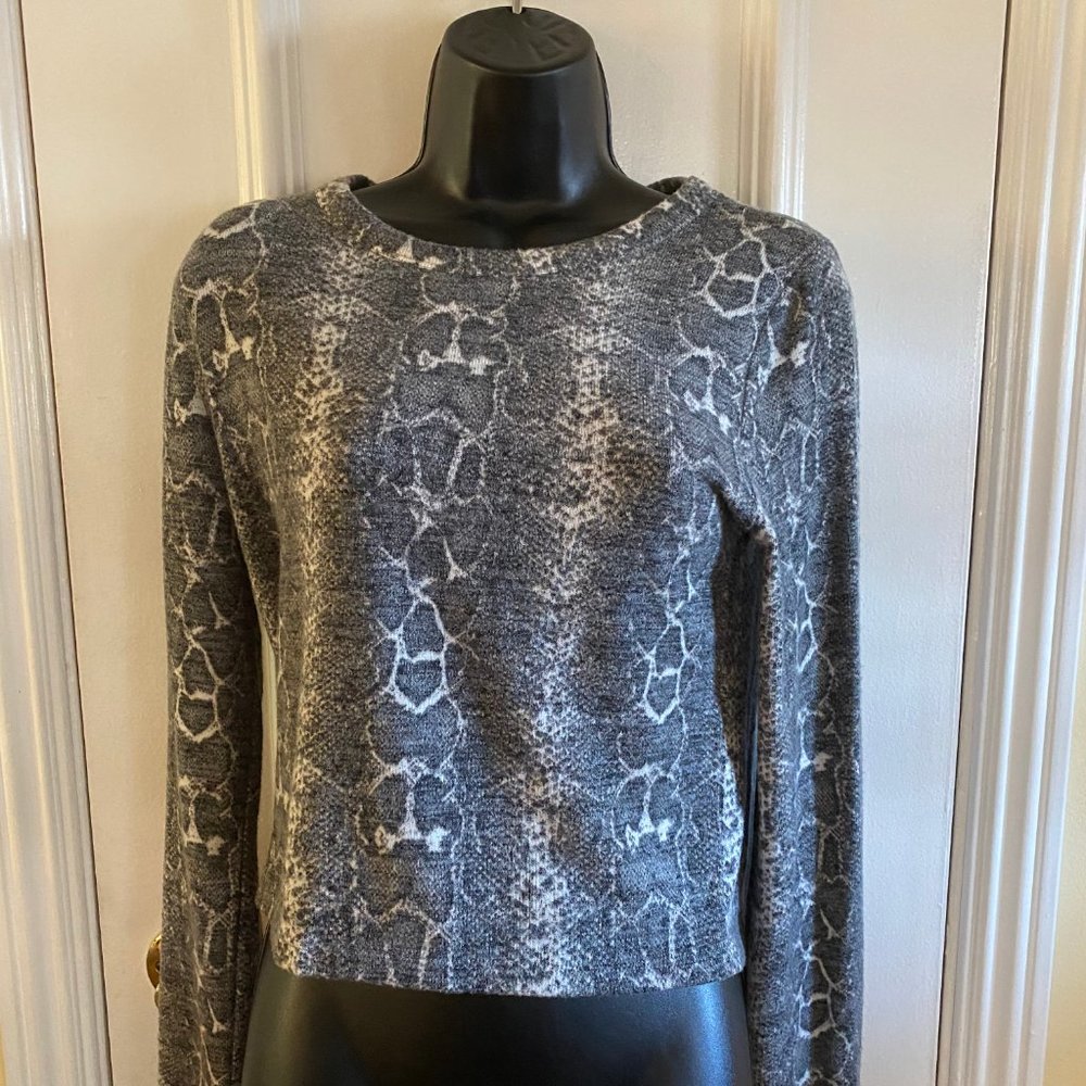 ZARA Cheetah Print Top - Size L